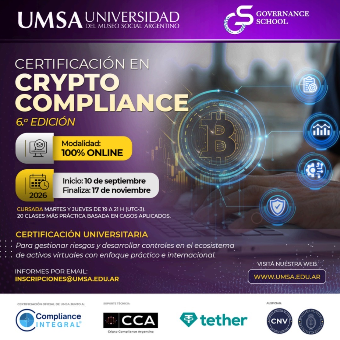 Certificación en Crypto Compliance®