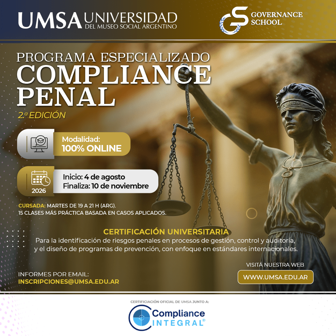 Programa Especializado en Compliance Penal