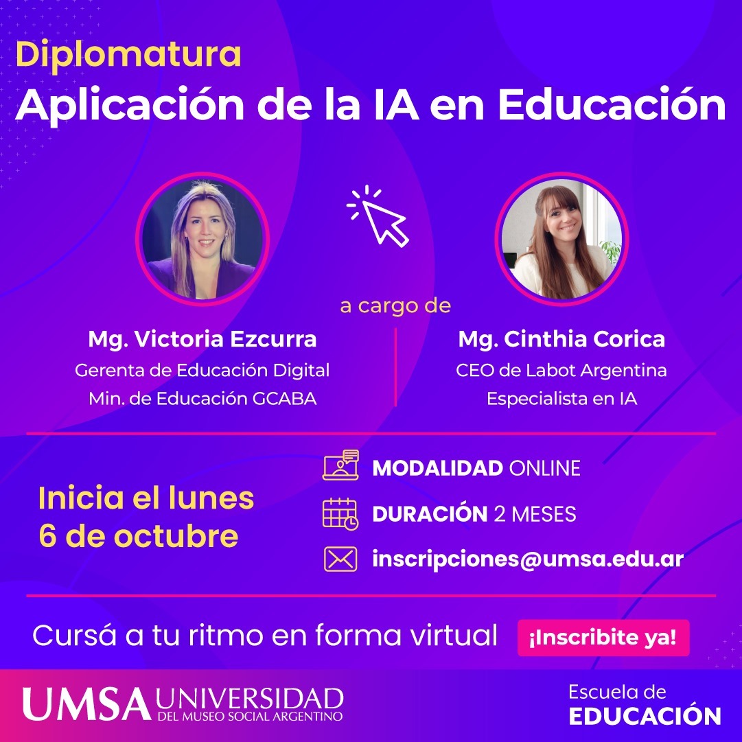 Diplomatura de la IA en Educación