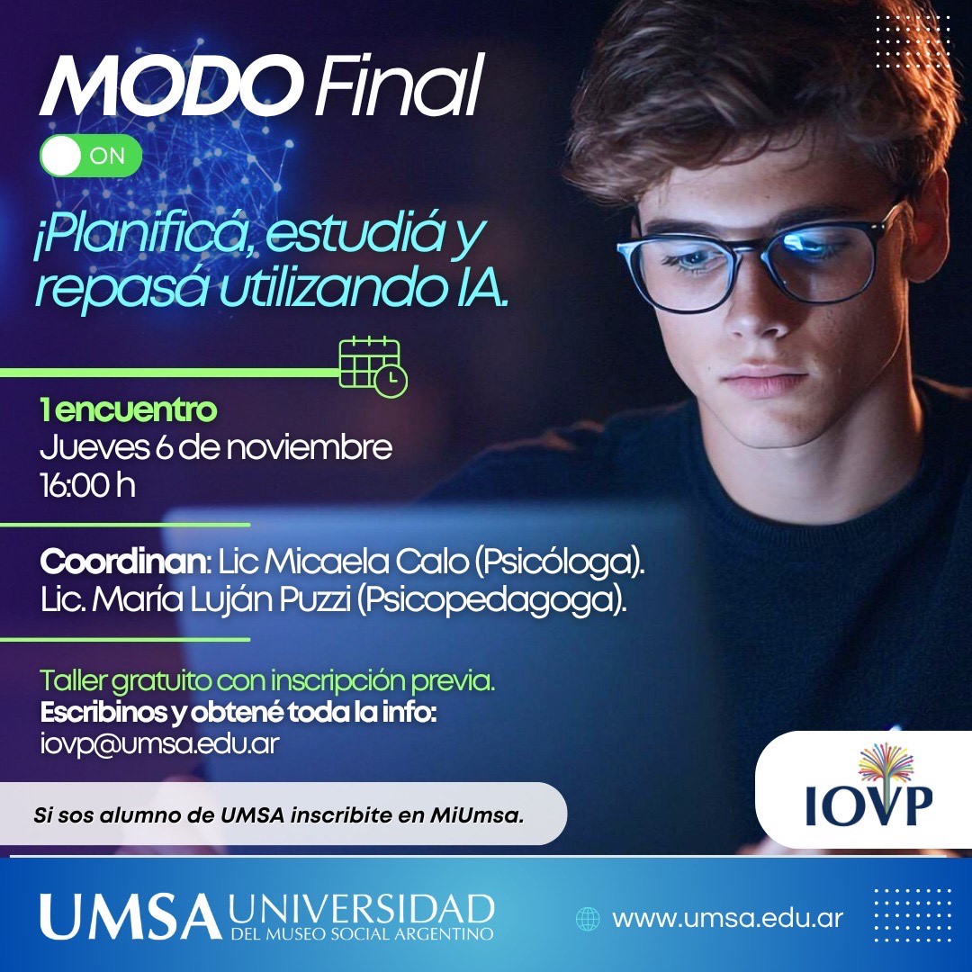 planificá, estudiá y repasá utilizando IA