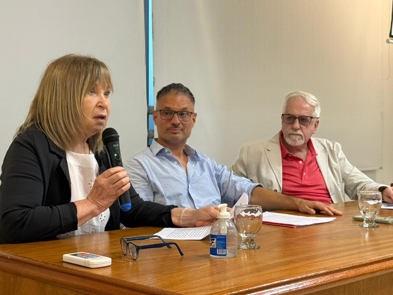 Andes Febbraio, director de la carrera de Psicología UMSA, Lucas Edgar, Docente de la carrera de Psicología UMSA