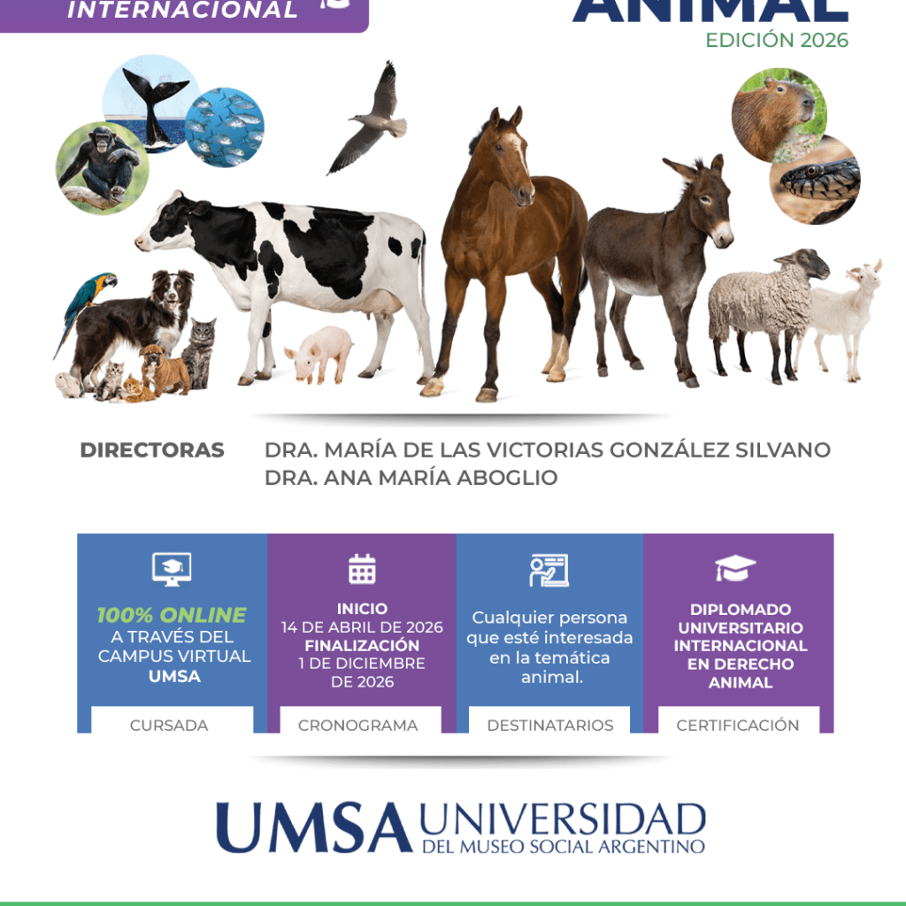 Diplomatura Internacional Derecho Animal