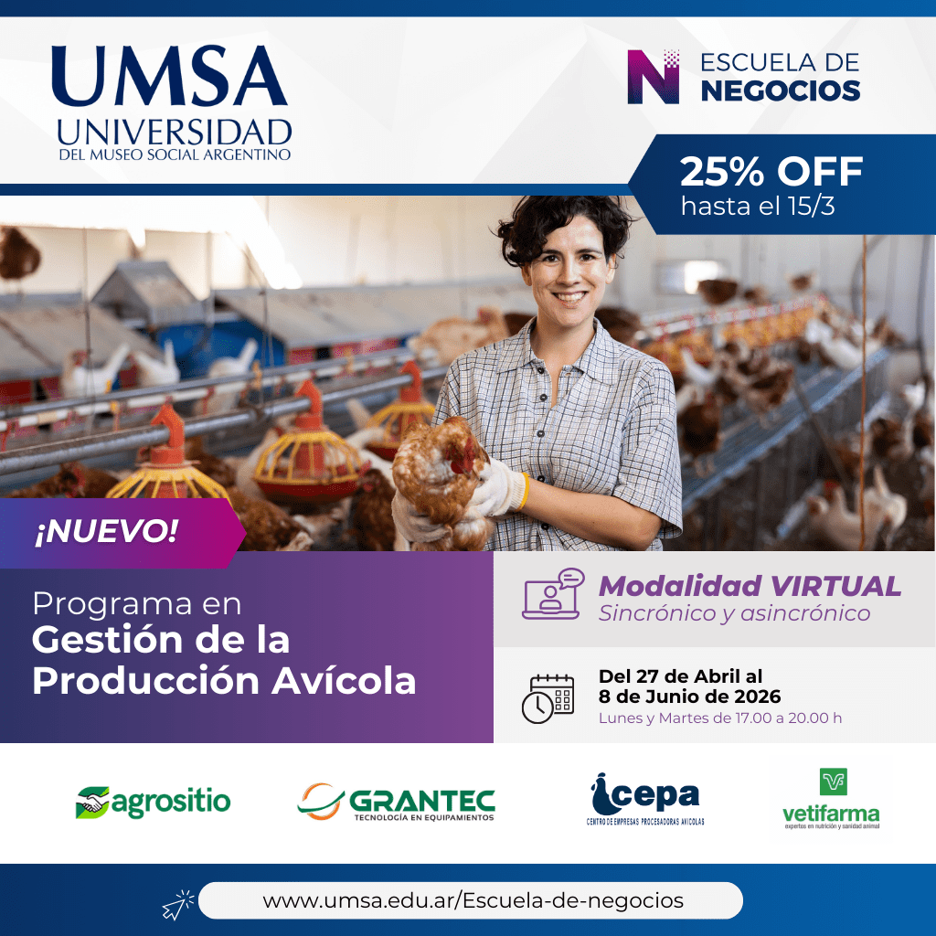 Programa en Gestión de la Producción Avícola – 1° Edición