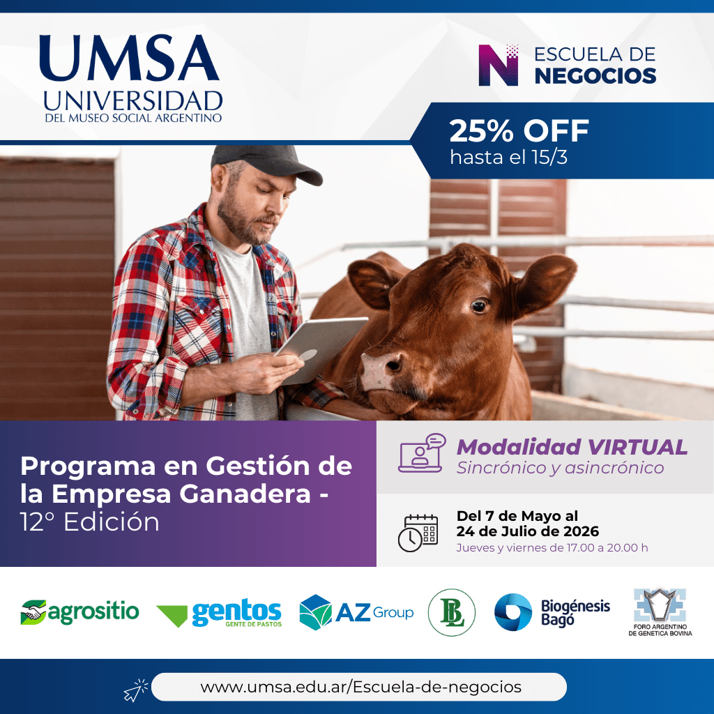 Programa en Gestión de la Empresa Ganadera – 12º Edición