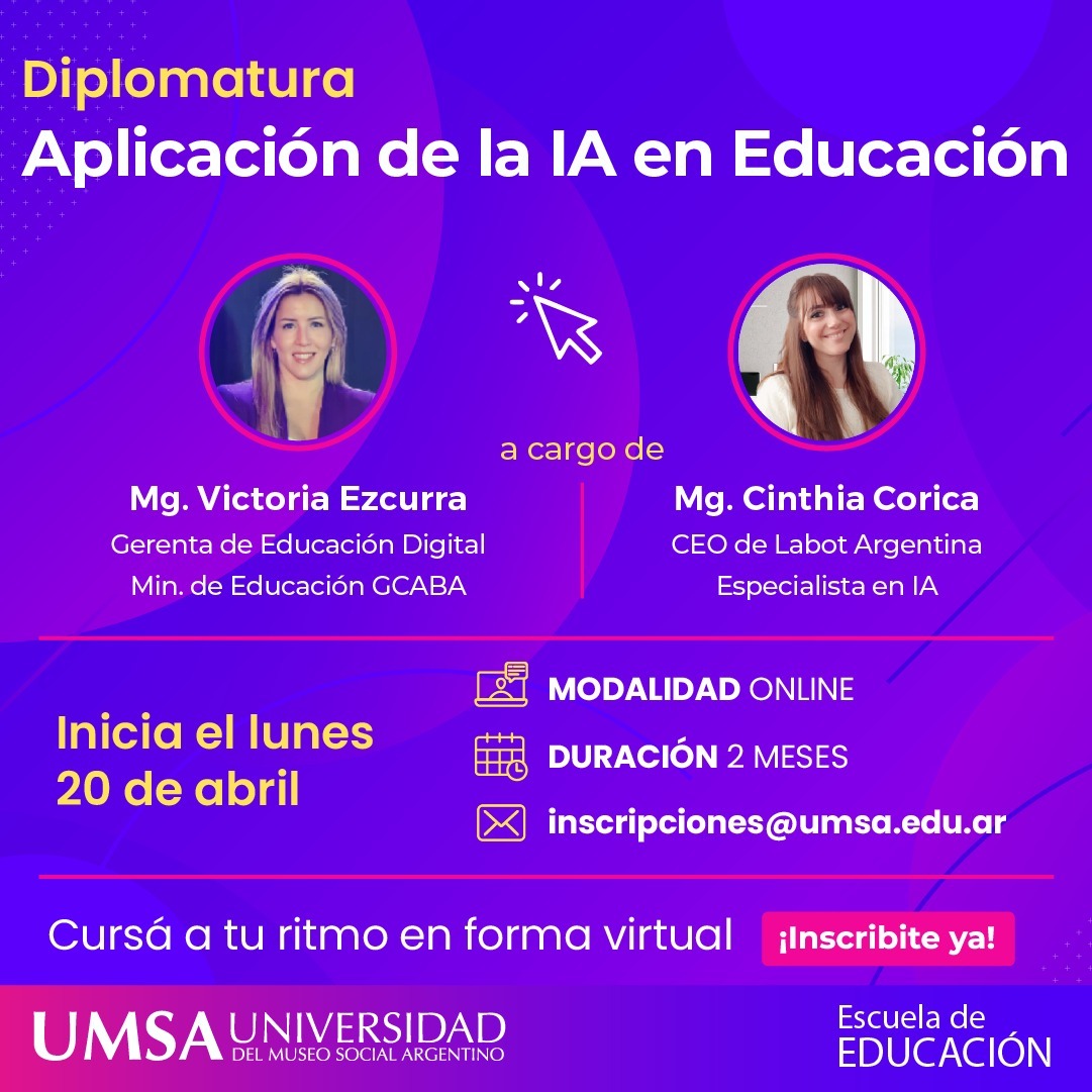 Diplomatura de la IA en Educación