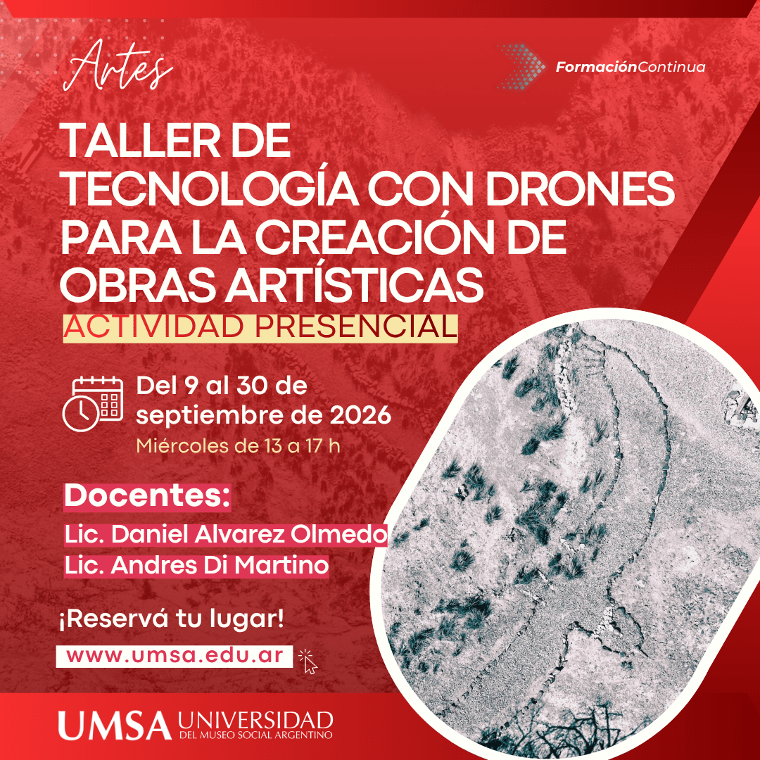 Taller de tecnología con Drones para la creación de obras artísticas