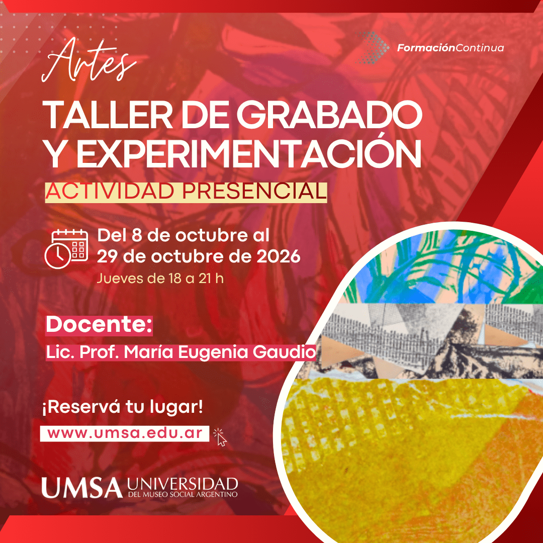 Ciclo de Arte: Taller de grabado y experimentación