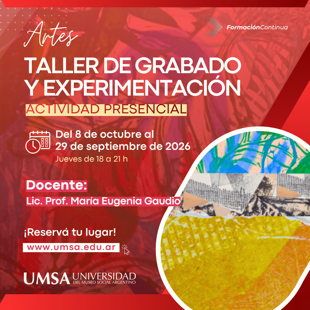 Ciclo de Arte: Taller de grabado y experimentación
