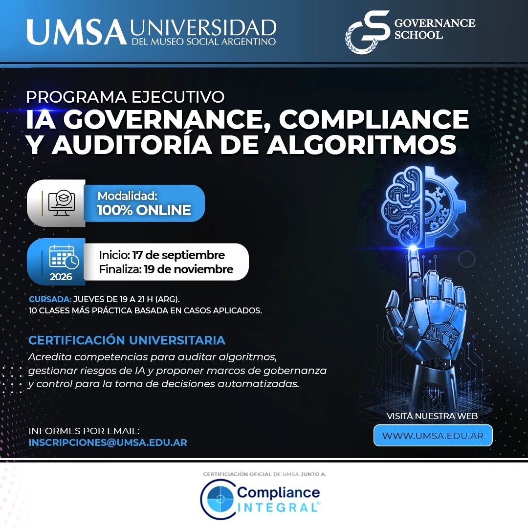 IA Governance, Compliance y Auditoría de Algoritmos