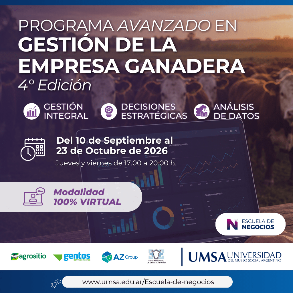 Programa Avanzado en Gestión de la Empresa Ganadera – 4º edición