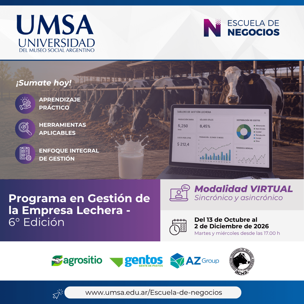 Programa en Gestión de la Empresa Lechera – 6º edición