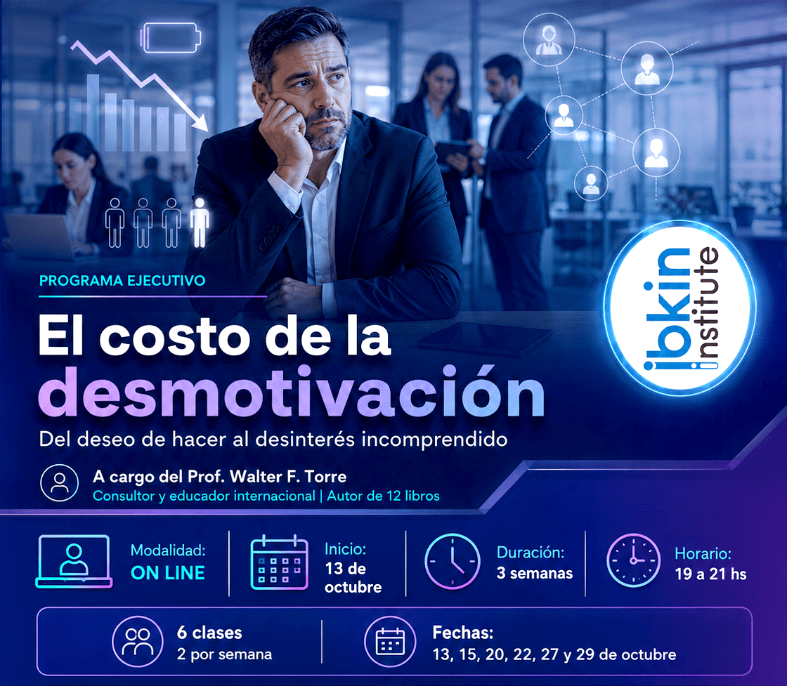 Programa Ejecutivo: “El costo de la desmotivación”