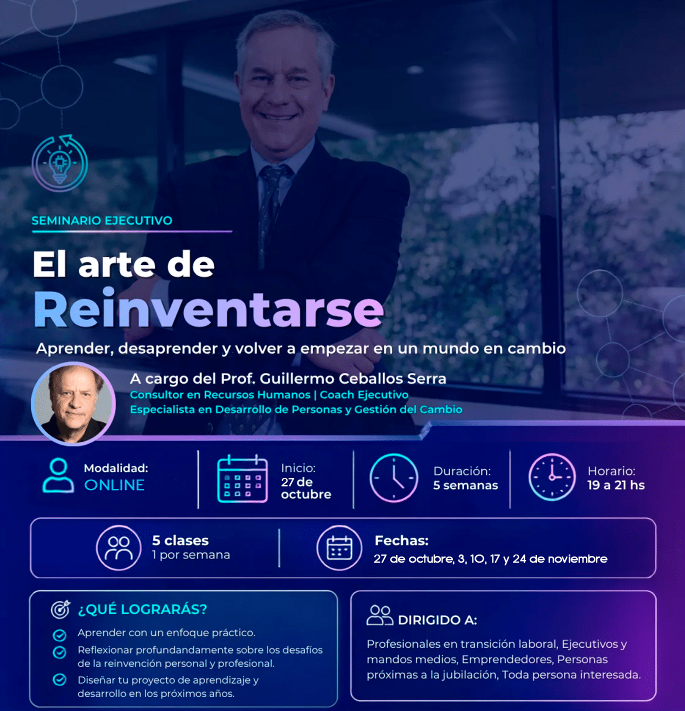 Seminario Ejecutivo: El Arte de Reinventarse