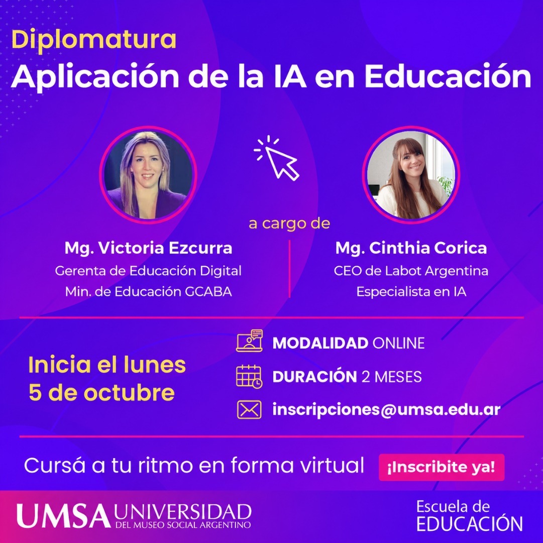 Diplomatura de la IA en Educación